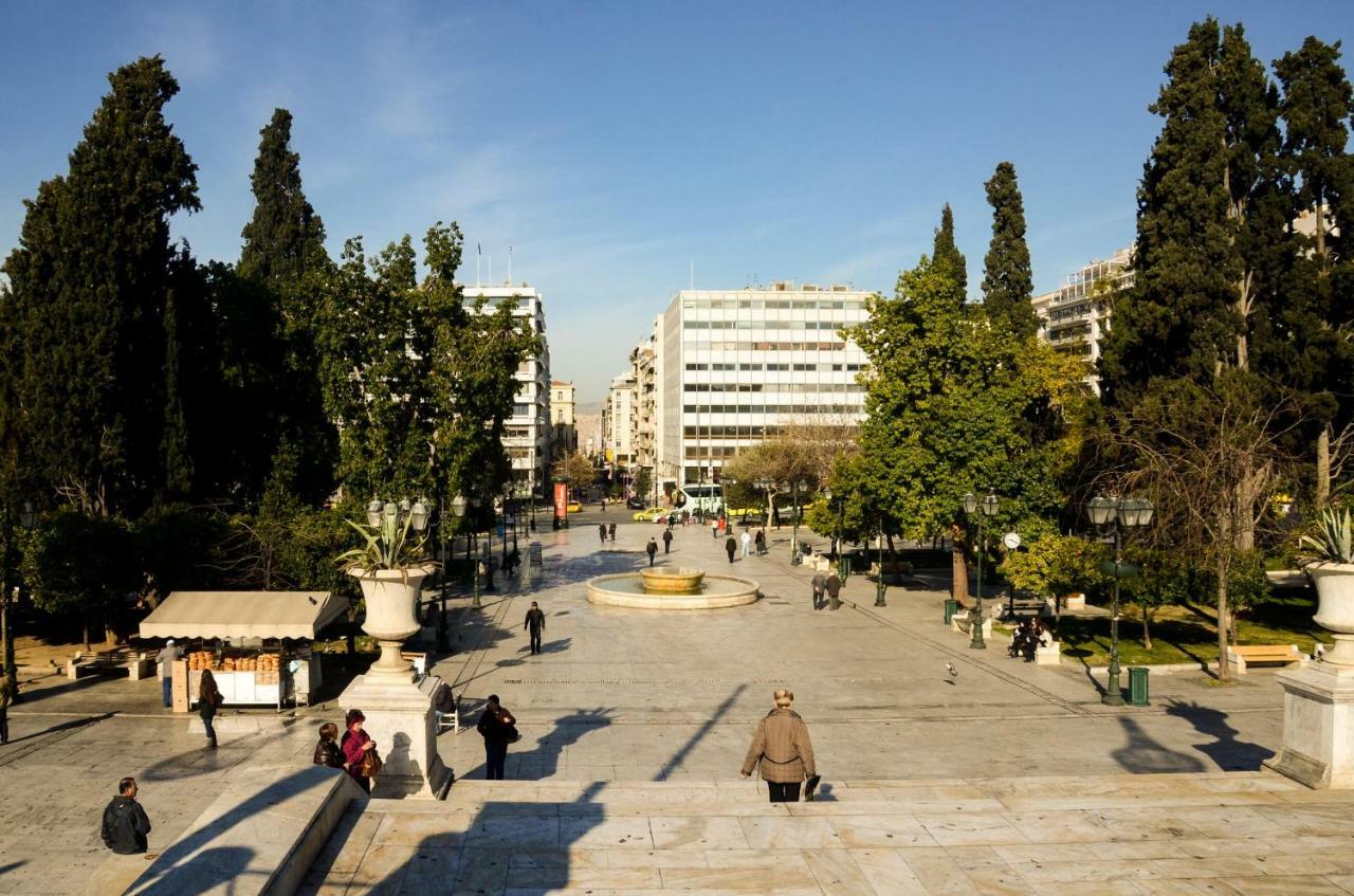 Athens Heart, Syntagma Metro Studio Eksteriør billede
